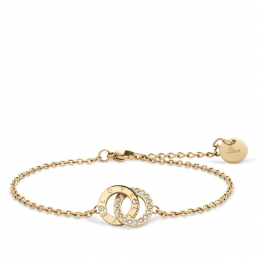 Bering Classic Diamond női óra szett - 17724-332-GWP