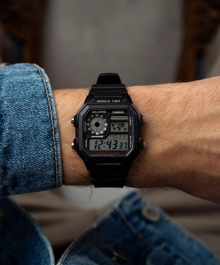 Casio Standard férfi óra AE-1200WH-1AVEF