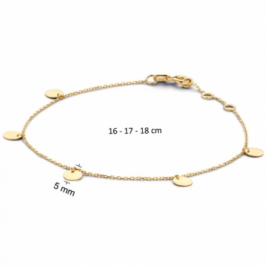 Jackie Gold arany karkötő JKB20.045