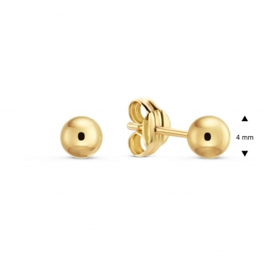 Jackie Gold arany gömb fülbevaló - JKE20.084