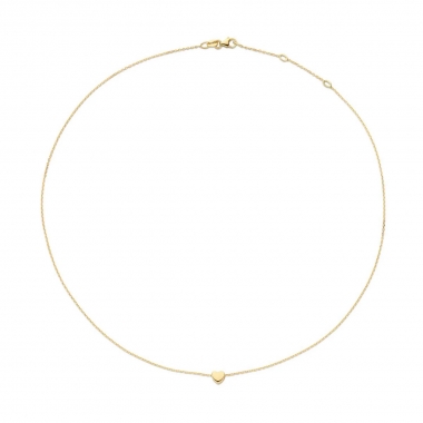 Jackie Gold arany nyaklánc szív medállal