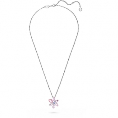 Swarovski Gema nyaklánc rózsaszín  medállal - 5662493