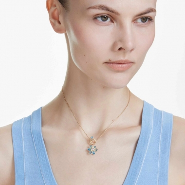 Swarovski Idyllia nyaklánc kék kristállyal - 5709029