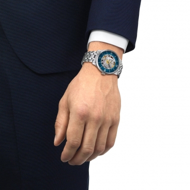 TISSOT Chemin Des Tourelles Skeleton Powermatic 80